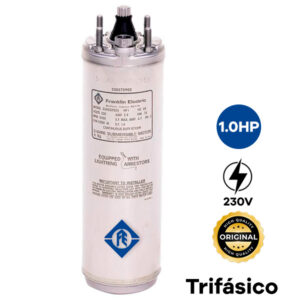 Motor sumergible 1.0 HP 4" 230V Trifásico