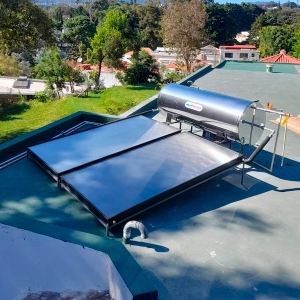 Calentador solar 80 galones inoxidable con base - Imagen 5