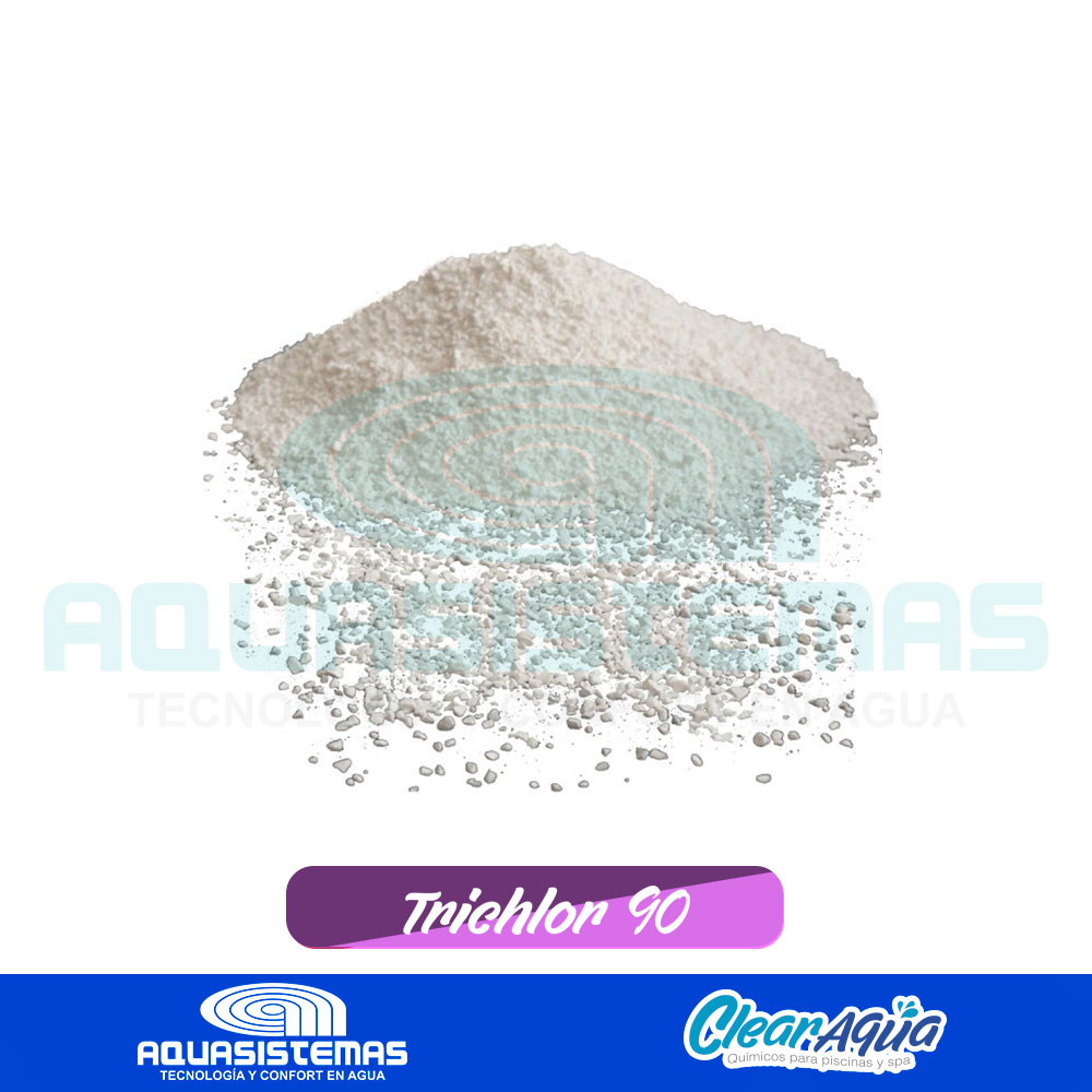 TRICLORO GRANULADO 90% CLEAR AQ 25 LBS - Imagen 2