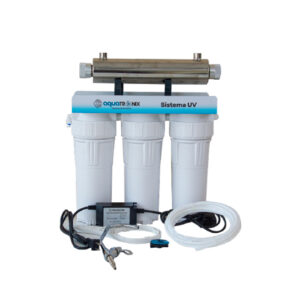 UV-4 SISTEMA 2 GPM AQUATRONIX 10" 3/8"