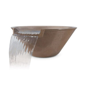 580041 MAGIC BOWL  REDONDO COBRE W/NICH