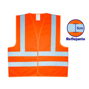 EMRV1801 CHALECO REFLECTIVO NARANJA