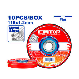 EACD121155 JGO 10DISCOS EMTOP MET 4 1/2"