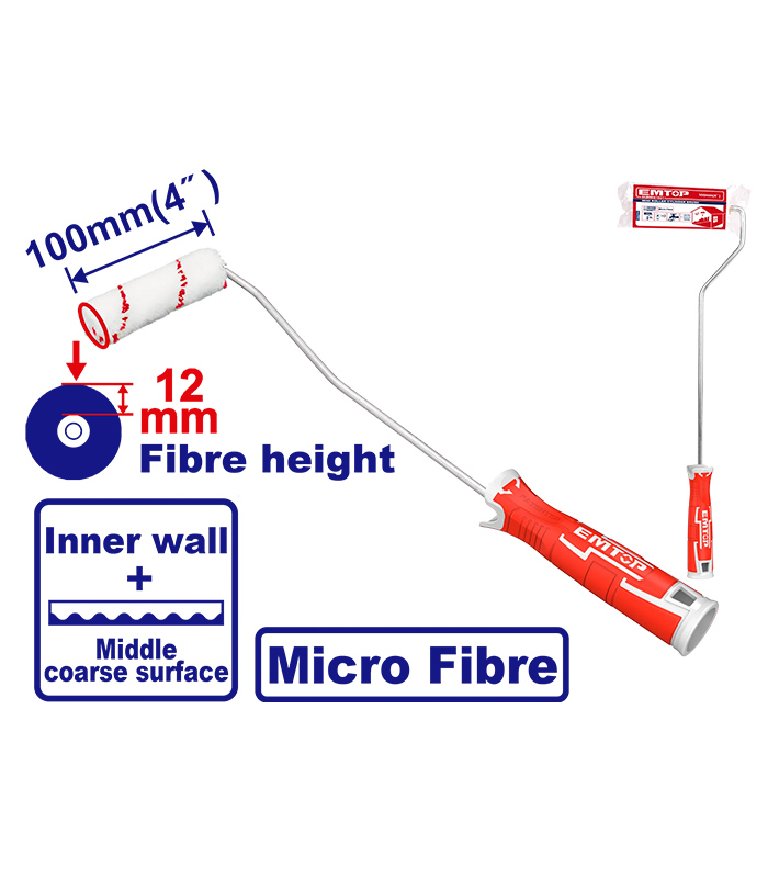 ECBH061001 MINI RODILLO 4" EMTOP
