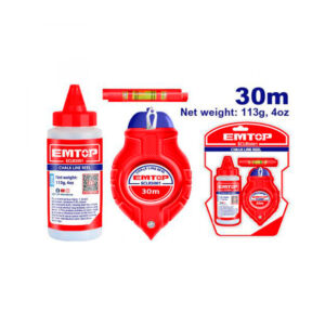 ECLR3001 CHALK LINE REEL SET EMTOP