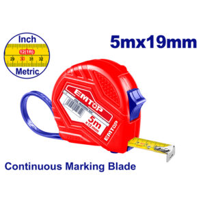 EMTP15101 CINTA METRICA EMTOP 5Mx19MM