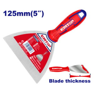 ESPATULA EMTOP EPTL12501 de 120 mm Acero Inoxidable