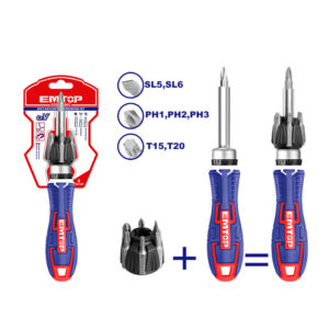 ESDRH0802 DESTORNILLADOR RATCH EMTOP 8PZ