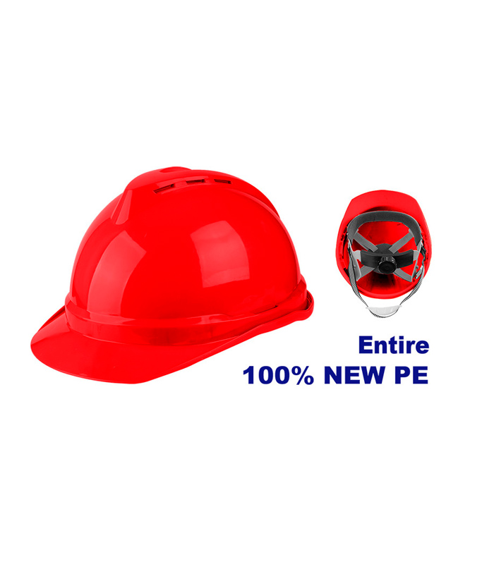 CASCO SEGURIDAD PE ROJO EMTOP ESHT0321