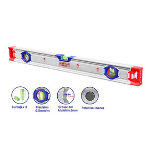 ESLL36001 NIVEL BURBUJA 60CM MGNETIC EMT