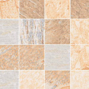 Mosaico para piscina SEMI GRES SAI THOME RUST 20x20cm 37u/1.5