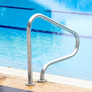 PASAMANOS PARA PISCINAS 16464  23" 3 CURVAS, PAR