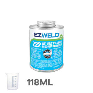 PEGAMENTO PARA TUBO  PVC E-ZWELD 1/32G #222 118ML