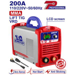 ULWDEM2061 SOLDADORA INVERTER EMTOP 200A