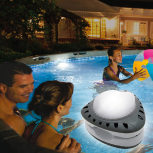 Lámpara LED para piscina portátil (Color Blanco)