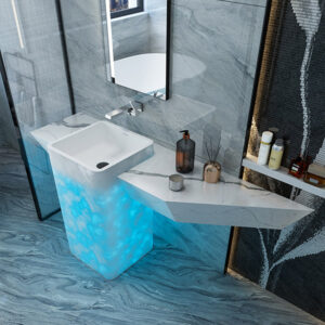 MUEBLE PARA BAÑO CON ESPEJO COLLINS-F 2.0x0.36x.18M