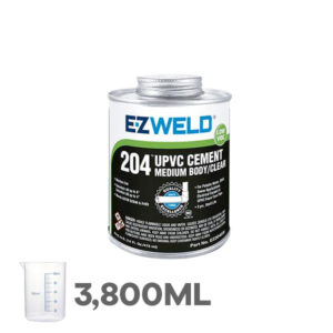 PEGAMENTO PARA TUBO PVC E-ZWELD 1GL #204 3800ML