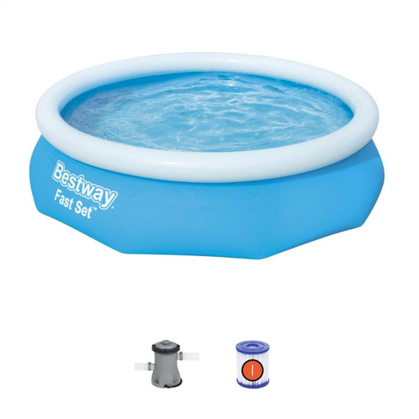 Piscina Inflable BEST WAY 3.05Mx76CM Con Bomba (Modelo 57269) - Imagen 3