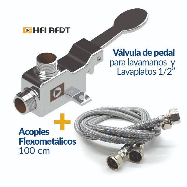 HVPK015 KIT VALVULA PEDAL HELBERT C/ACOP